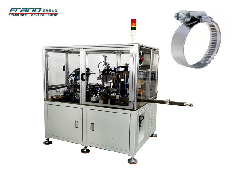 जर्मन शैली की नली क्लैंप मशीन